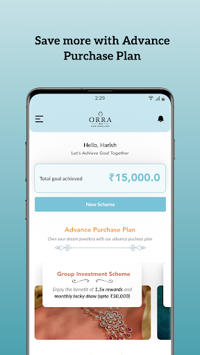 Android application ORRA screenshort