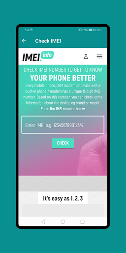 Check IMEI and iCloud Unlock Screen 2