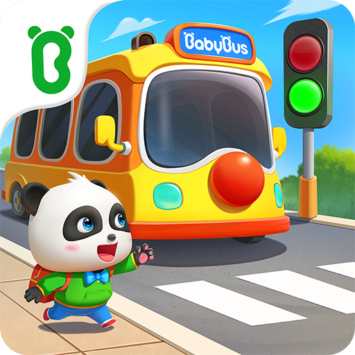 Ônibus escolar do Bebê Panda on pc