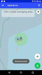 Скачать Anchor Alarm  - SailGrib AA Онлайн бесплатно на Андроид