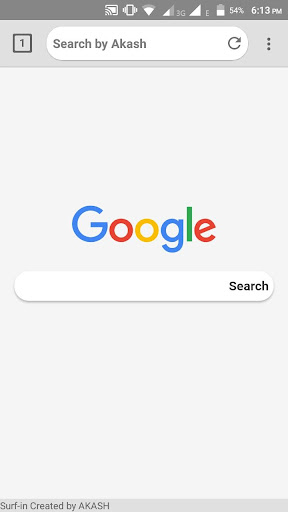 Android application Surf-in screenshort