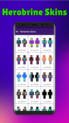 Herobrine Skins for Minecraftのおすすめ画像3