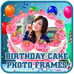 Cover Image of Herunterladen Birthday Cake Photo Frames 1.9 APK