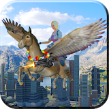 Flying Animal Donkey Simulator icon