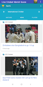 Live Cricket Match Scores