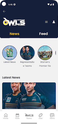 Android application Clubland screenshort