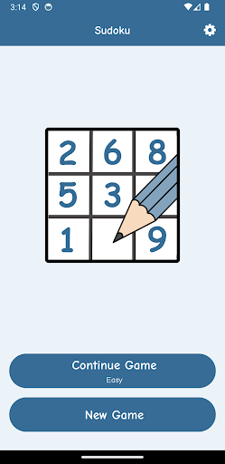 Android application Sudoku screenshort