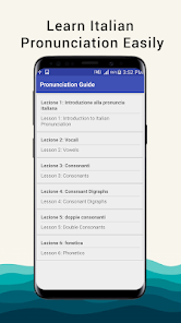 Captura de Pantalla 2 Pronunciación italiana android