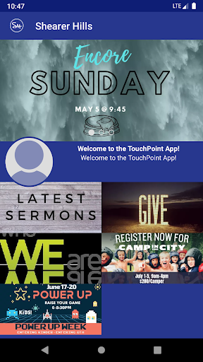 Android application Shearer Hills Baptist Church screenshort
