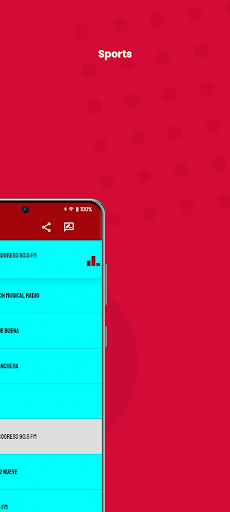 Android application radio złote przeboje screenshort