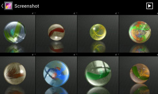Marbles Live Wallpaper Screen 3