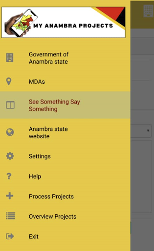 Android application MyAnambra screenshort