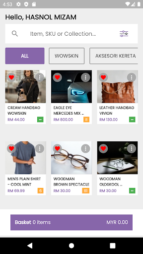 BIZAPPOS Screen 2