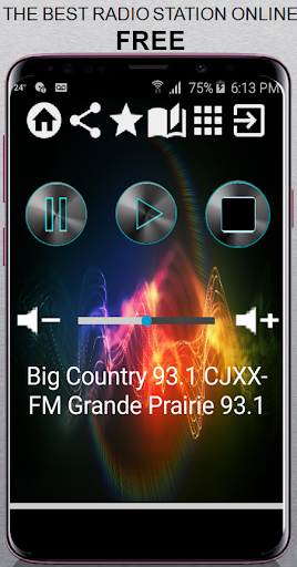 Android application Big Country 93.1 CJXX-FM Grand screenshort