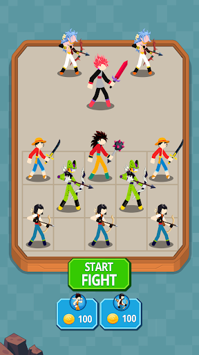 Stickman Warriors - Merge Hero Mod Full Apk + iOS