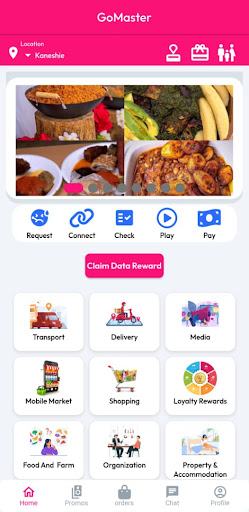 Android application Gomaster - The Everything App screenshort