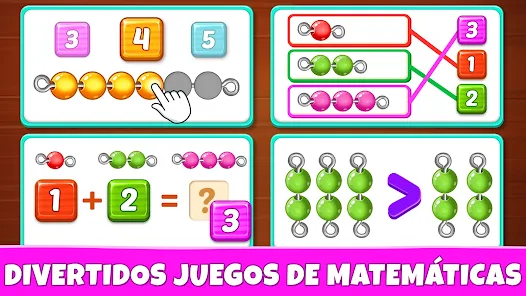 2-5pack Math Counting Toy Number Counting sustros para juegos de