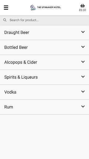 Android application Spinnaker Hotel screenshort