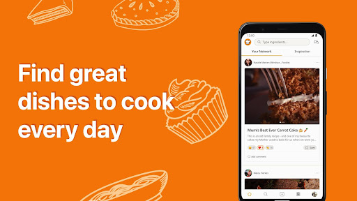 Android application Cookpad recipes, daily cooking screenshort