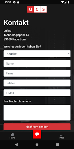 ucs cloud services Screen 3