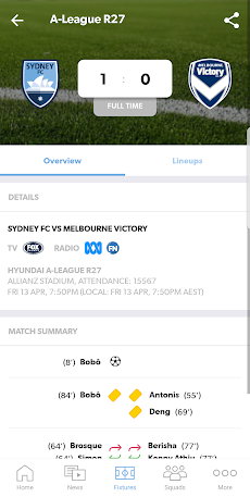 Sydney FC Official Appのおすすめ画像1
