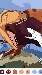 Dinosaur Coloring Book u2013 Encyclopedia for Kids 1.1.6 APK screenshots 3