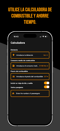 Vista previa de la aplicación