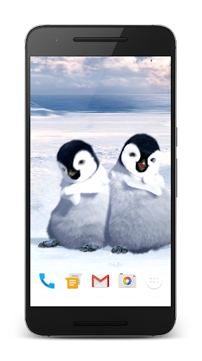 Android application Penguins Dance Live Wallpaper screenshort