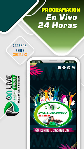 Ollantay Radio on line Screen 2