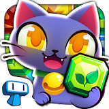 Magic Cats - Cute Kitty Match-3 Puzzle Free Game icon