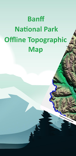 Android application Banff Offline Topographic Map screenshort