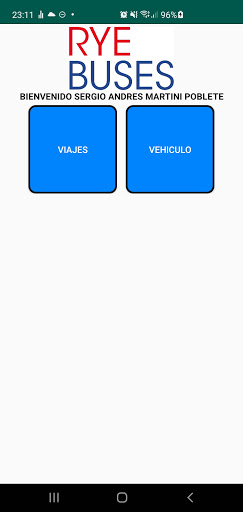 Android application Rye Buses Conductor screenshort