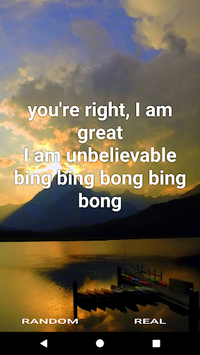 Android application Trump Haiku Generator screenshort