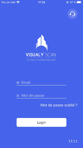 Android application VisualySCAN™: Pointage Digital screenshort