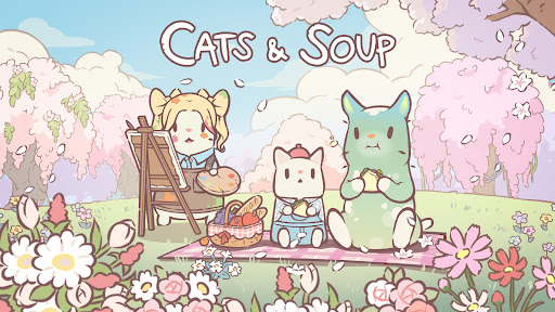 Cats & Soup - Cute Cat Game - Simulation - games