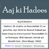 Aaj Ki Hadees icon