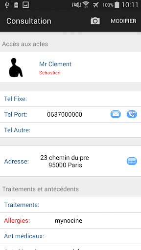 PatientL Screen 2