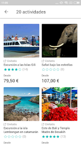 Screenshot 2 Bali Guía turística en español android