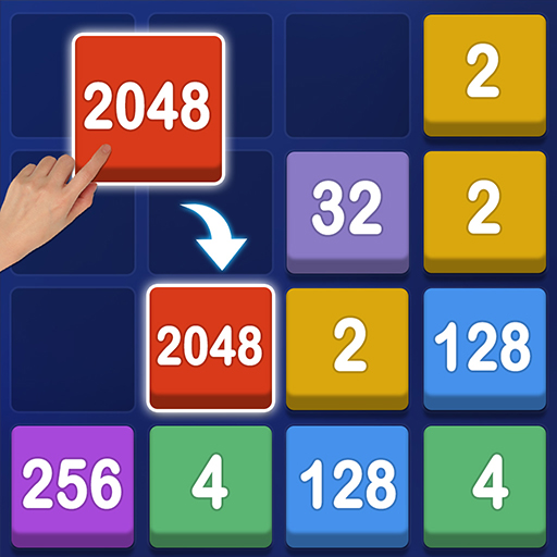 Number Games - 2048 Blocks logo