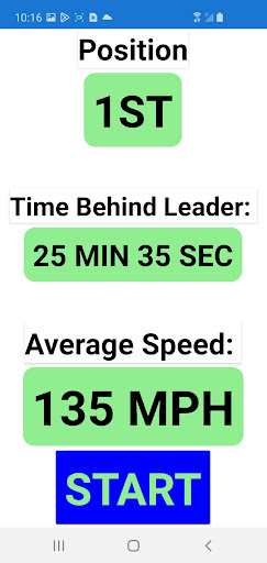 Android application GBR GPS screenshort