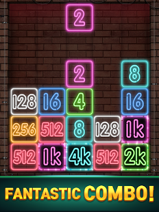 Drop Numberu2122: Neon 2048 1.1.0 APK screenshots 12