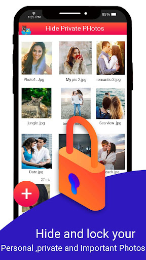 Hide PhotoVideos and Files