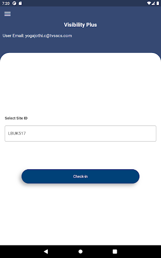 Android application Visibility Plus screenshort