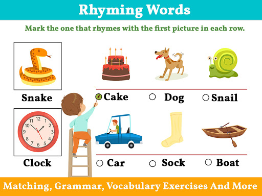 Android application Kids English Grammar and Vocab screenshort