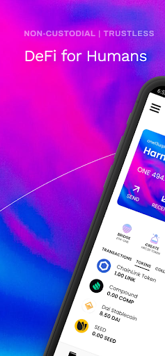 Android application Blits Wallet - DeFi for Humans screenshort