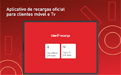 screenshot of Claro recarga
