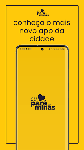 Android application Eu Amo Pará de Minas screenshort