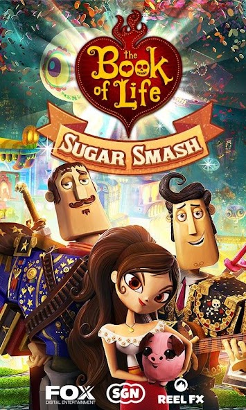 Sugar Smash: Book of Life banner