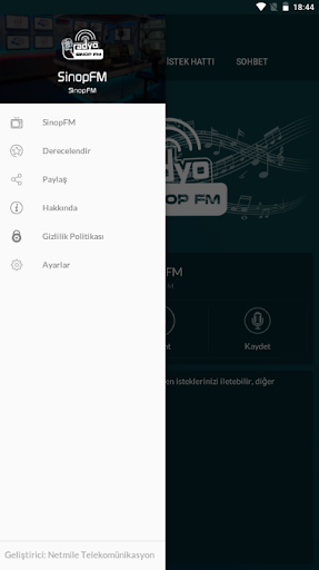 Sinop FM Screen 3