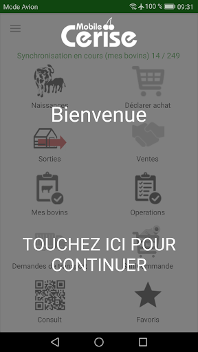 Mobile Cerise Bovin Screen 3